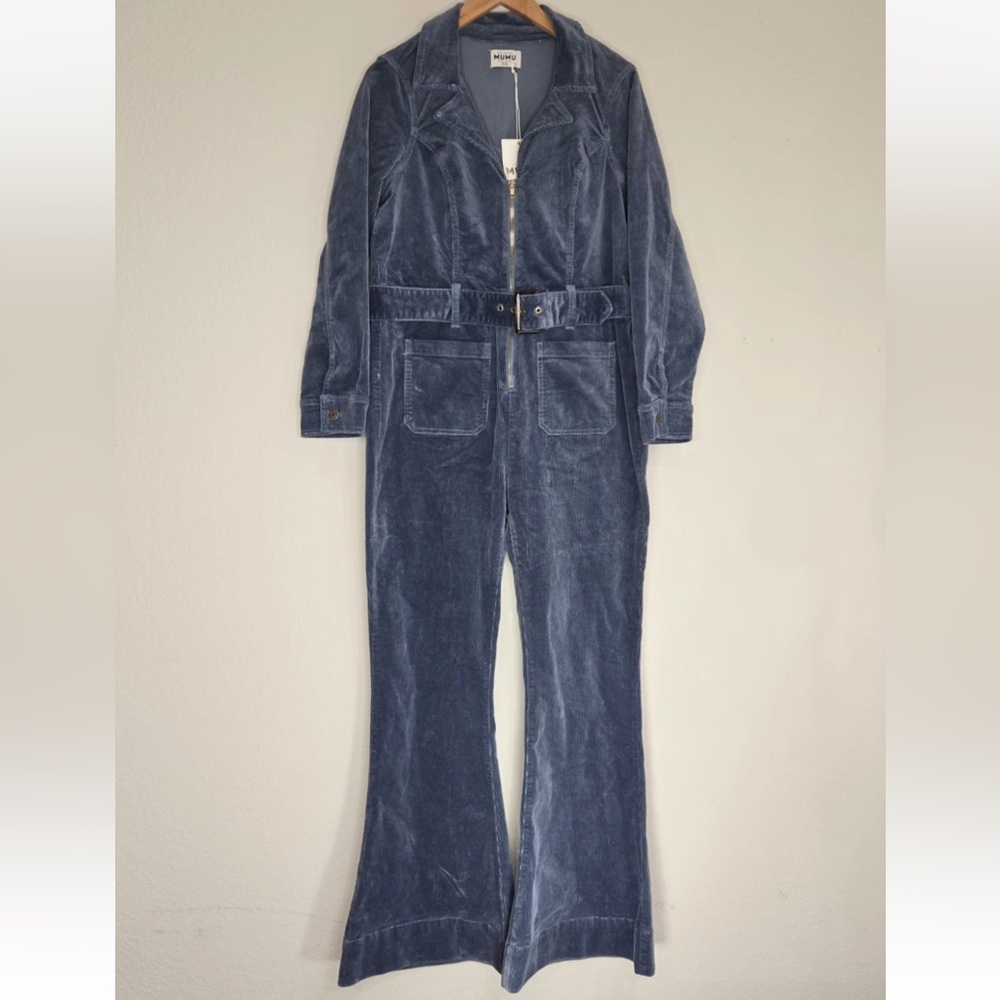 Show Me Your MuMu Blue Jumpsuit
